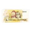 Image 2 : Pack of (100) Brazil 1000 Mil Cruzeiros Uncirculated Notes