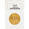 Image 1 : 1927 $20 St. Gaudens Double Eagle Gold Coin NGC MS63
