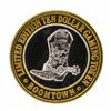 Image 1 : .999 Silver Boomtown Hotel & Casino Reno, NV $10 Limited Edition Gaming Token