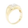 Image 4 : 14KT Yellow and White Gold 0.35ctw Diamond Ring