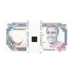 Pack of (95) Zambia 10 Kawacha Uncirculated Notes