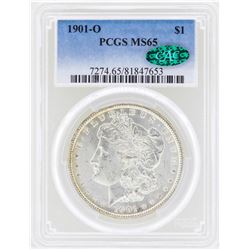 1901-O $1 Morgan Silver Dollar Coin PCGS MS65 CAC