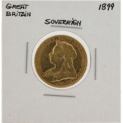 1899 Great Britain Sovereign Gold Coin