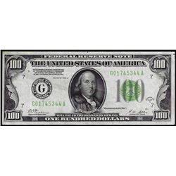 1928A $100 Federal Reserve Note