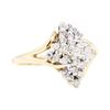 Image 1 : 14KT Yellow Gold 0.25ctw Diamond Ring