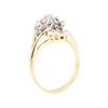 Image 4 : 14KT Yellow Gold 0.25ctw Diamond Ring