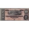 Image 1 : 1864 $10 Confederate States of America Note