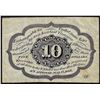 Image 2 : 1862 Five Cent First Issue Fractional Note