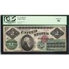 Image 1 : 1862 $2 Legal Tender Note Fr.41 PCGS About New 50