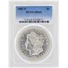 Image 1 : 1881-S $1 Morgan Silver Dollar Coin PCGS MS64