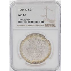1904-O $1 Morgan Silver Dollar Coin NGC MS63