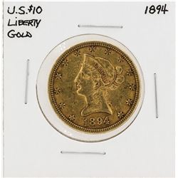 1894 $10 Liberty Head Eagle Gold Coin