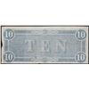 Image 2 : 1864 $10 Confederate States of America Note