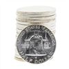 Image 2 : Roll of (20) 1962 Brilliant Uncirculated Franklin Half Dollar Coins