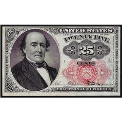 1874 Twenty Five Cents Fifth Issue Fractional Currency Note