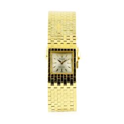Rolex 18KT Yellow Gold Ladies Manual Wind Bracelet Wristwatch
