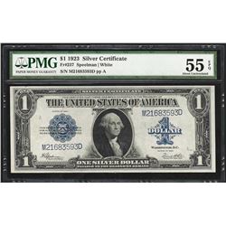 1923 $1 Silver Certificate Note Fr.237 PMG About Uncirculated 55EPQ