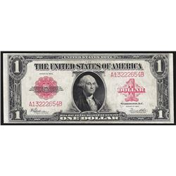 1923 $1 Legal Tender Note Red Seal