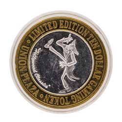 .999 Silver Plaza Hotel & Casino Las Vegas, Nevada $10 Limited Edition Gaming To