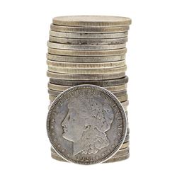 Roll of (25) 1921 $1 Morgan Silver Dollar Coins - Circulated