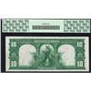 Image 2 : 1901 $10 Bison Legal Tender Note Fr.119 PCGS Very Choice New 64PPQ
