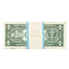Image 2 : Pack of (100) Consecutive 1957 $1 Silver Certificate Notes