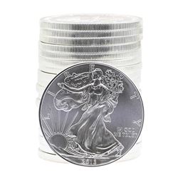 Roll of (20) 2013 $1 American Silver Eagle Brilliant Uncirculated Coins