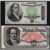 Image 1 : Set of (2) 1874 50 Cent 5th Issue Fractional Notes