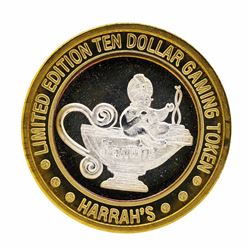 .999 Silver Reno, Nevada $10 Casino Limited Edition Gaming Token