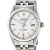 Image 2 : Rolex Mens Stainless Steel Silver Index Datejust Wristwatch