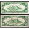 Image 2 : Lot of (2) 1934A $10 Federal Reserve STAR Notes