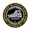 Image 2 : .999 Silver The Venetian Las Vegas Nevada $10 Casino Limited Edition Gaming Toke