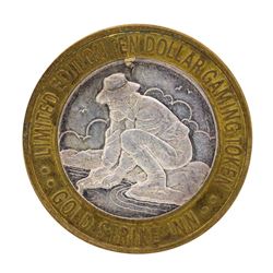 .999 Silver Gold Strike Inn Boulder City, Nevada $10 Limited Edition Casino Gami