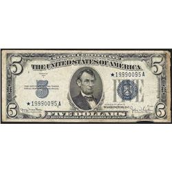 1934D $5 Silver Certificate STAR Note