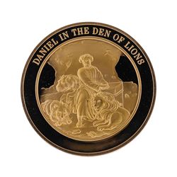 Franklin Mint Thomason Medallic Bible Proof Bronze Medal