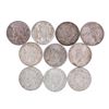 Image 1 : Lot of (10) $1 Peace Silver Dollar Coins