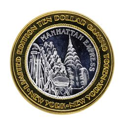 .999 Silver New York New York Hotel & Casino $10 Casino Limited Edition Gaming T