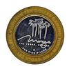 Image 2 : .999 Silver The Mirage Las Vegas, Nevada $10 Casino Gaming Token Limited Edition