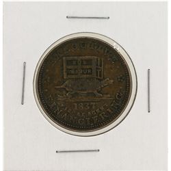 1837 Hard Times Token Illustrious Predecessor Executive Experiment