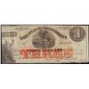 Image 1 : 1864 $3 The State of Mississippi Obsolete Bank Note