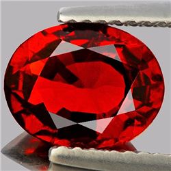 Natural Deep Orange/Red Spessartite Garnet 2.35 Ct- VVS