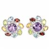 Image 1 : Natural Multi Gemstone EarRing