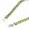 Image 3 : Natural Top Rich Green Peridot  82 Cts Bracelet