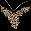 Image 3 : Natural Fancy Tourmaline Citrine Ruby 203 Ct Necklace