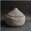 Image 8 : Ancient Stone Bowl Rare Brahmi Inscriptions and Carvings