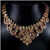 Image 1 : Natural Multi Color Fancy Sapphire Necklace