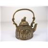 Image 3 : Antique Carved Copper Teapot