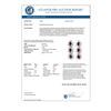 Image 3 : 2.81 CTW Ruby & Diamond Earrings 18K White Gold - REF-116N7A - 14288