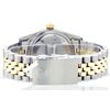Image 3 : Rolex Men's Two Tone 14K Gold/SS, QuickSet, Diam Dial & Diam/Sapphire Bezel - REF-557T4K