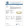 Image 3 : 4.09 CTW Emerald & Diamond Bracelet 10K Yellow Gold - REF-94Y5X - 10209